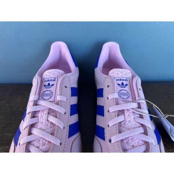 Adidas Gazelle Indoor Clear Pink/Lucid Blue Women's Size 8.5 JI1371 - Picture 8 of 12